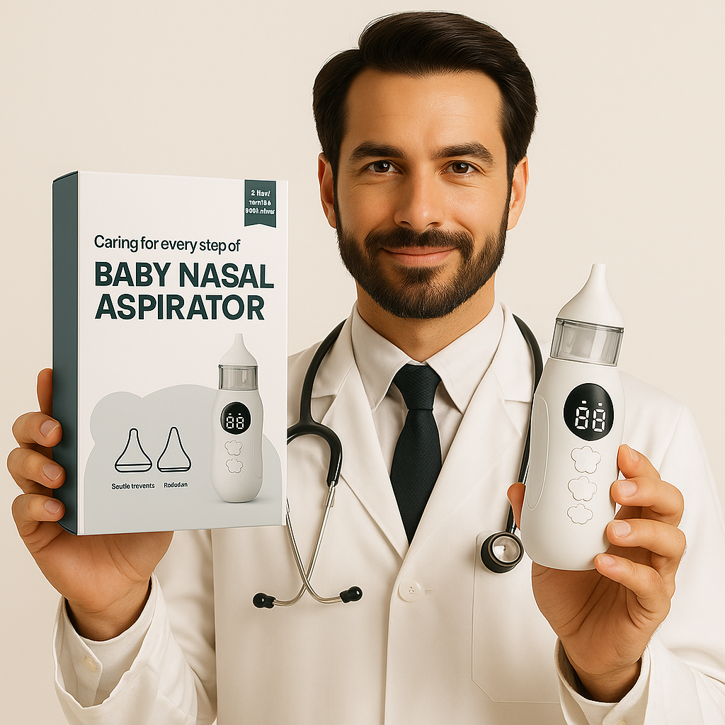 Doctor-Recommended Baby Nasal Aspirator