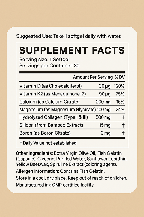 Norya: Clinically Proven Support for Strong Bones & Radiant Skin