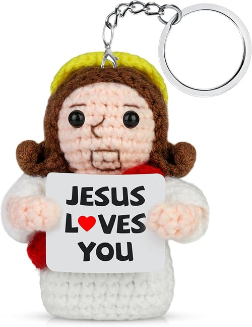 Jesus Loves You Keychain