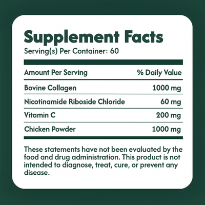 NAD+ Anti-Aging Precursor Powder